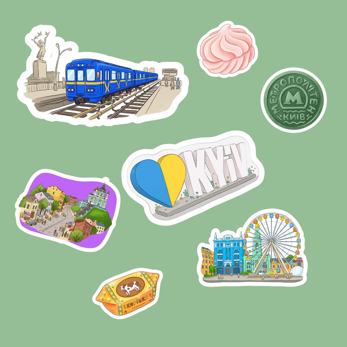 Kyiv Sticker Pack